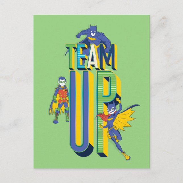 Batman | Team Up Postcard (Front)