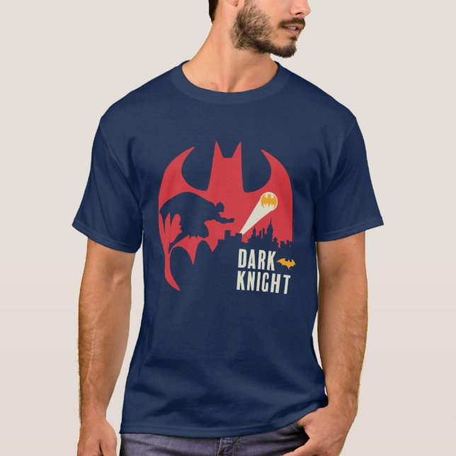Batman The Dark Knight Bat Logo T-Shirt (Front)