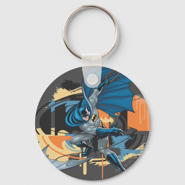 Batman Throw Key Ring (Front)