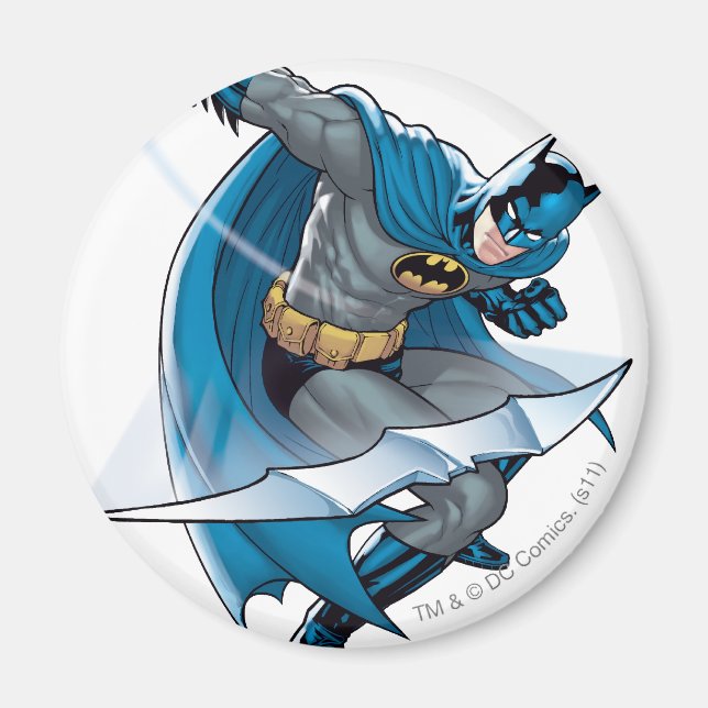Batman Throwing Star Magnet (Front)
