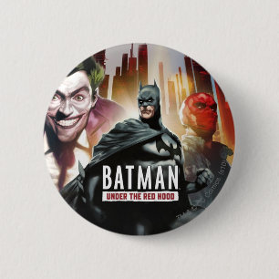 Batman Under The Red Hood 6 Cm Round Badge