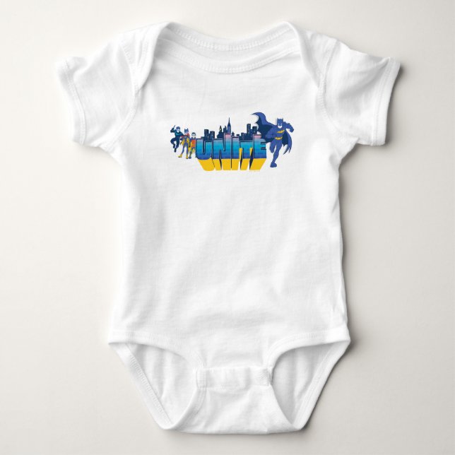 Batman | UNITE Baby Bodysuit (Front)
