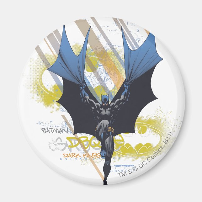 Batman Urban Legends - Dark Knight Graffiti Magnet (Front)