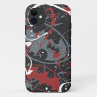 Batman Urban Legends - Paint Splatter Logo Pattern