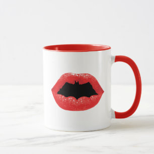 Batman Valentine   Bat Lips Mug