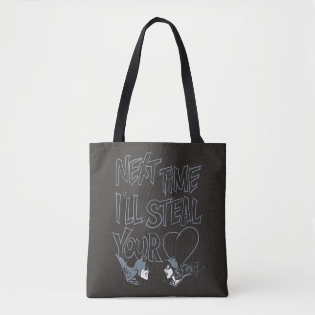 Batman Valentine |Catwoman - I'll Steal Your Heart Tote Bag (Front)