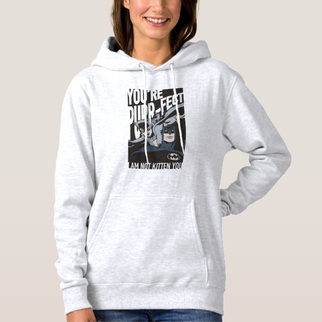 Batman Valentine | Catwoman - You're Purr-fect Hoodie (Front)