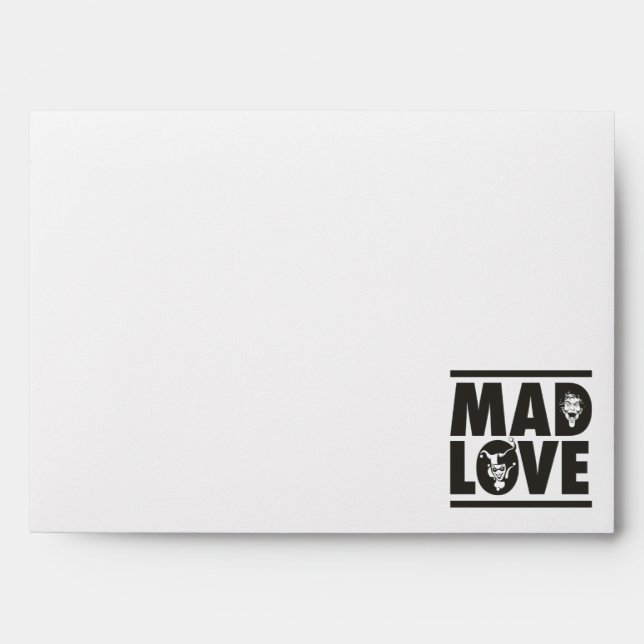 Batman Valentine | Joker & Harley - Mad Love Envelope (Front)