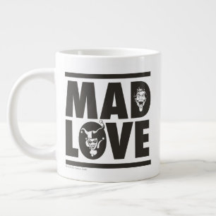 Batman Valentine   Joker & Harley - Mad Love Large Coffee Mug