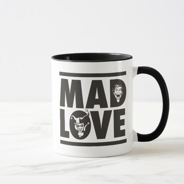 Batman Valentine | Joker & Harley - Mad Love Mug (Right)