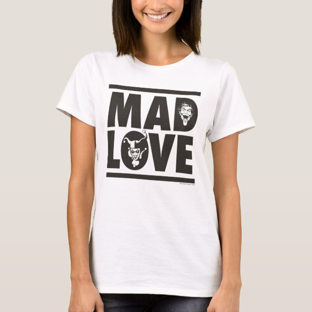 Batman Valentine | Joker & Harley - Mad Love T-Shirt (Front)