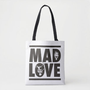 Batman Valentine Joker & Harley - Mad Love Tote Bag