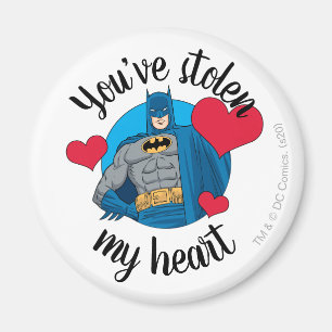 Batman Valentine   You've Stolen My Heart Magnet