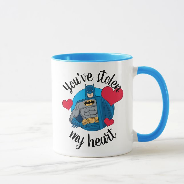 Batman Valentine | You've Stolen My Heart Mug (Right)