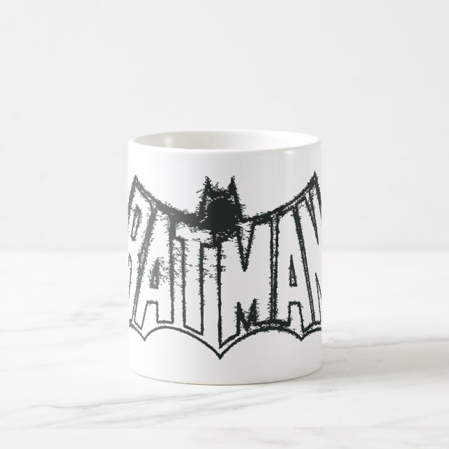 Batman | Vintage Symbol Logo Coffee Mug (Center)