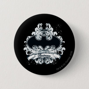 Batman Vintage Urban Grunge 6 Cm Round Badge