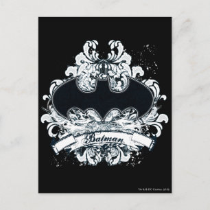 Batman Vintage Urban Grunge Postcard