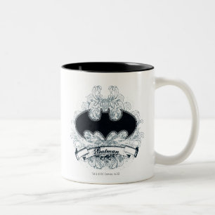 Batman Vintage Urban Grunge Two-Tone Coffee Mug