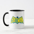 Batman | Vintage Yellow Blue Logo