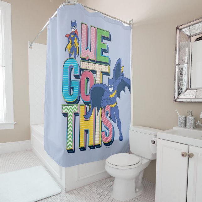 Batman | We Got This Shower Curtain (In Situ)