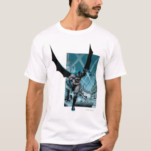 Batman with city background T-Shirt