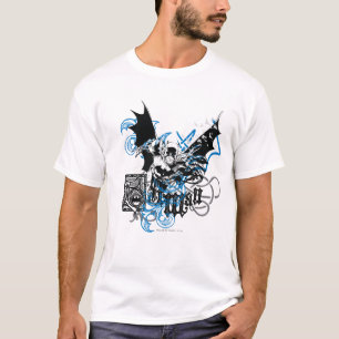 Batman with Knotwork Collage T-Shirt