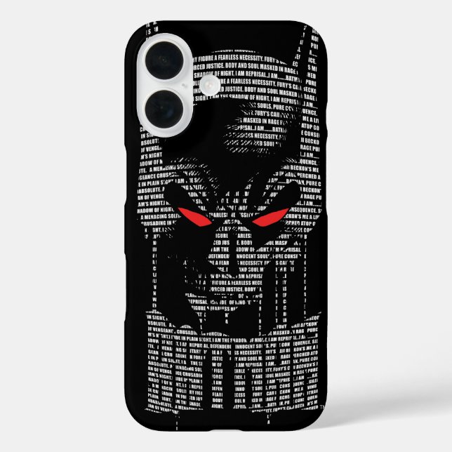 Batman With Mantra Case-Mate iPhone Case (Back)