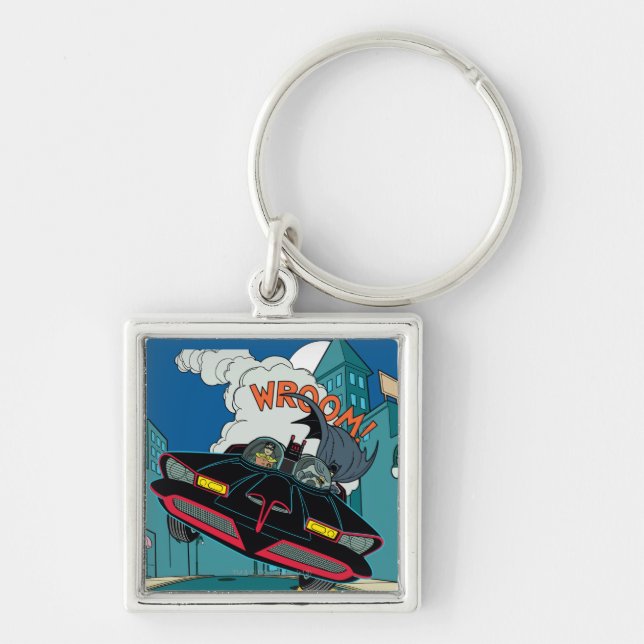Batmobile Wroom! Key Ring (Front)