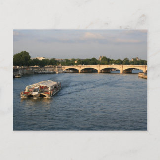 Batobus at Pont de la Concorde Postcard