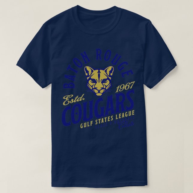 Baton Rouge Cougars T-Shirt (Design Front)