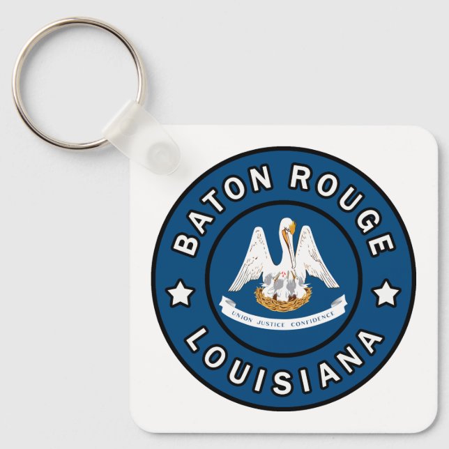 Baton Rouge Louisiana Key Ring (Front)
