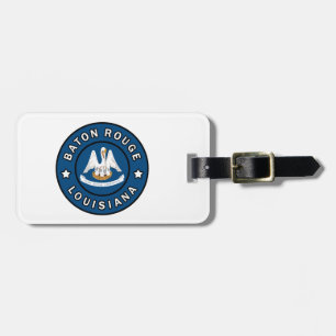 Baton Rouge Louisiana Luggage Tag