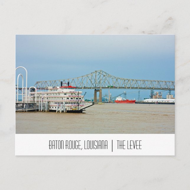 Baton Rouge Louisiana postcard (Front)