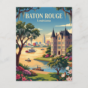 Baton Rouge, Louisiana Postcard