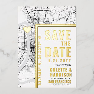 Baton Rouge Love Locator Wedding Save the Date