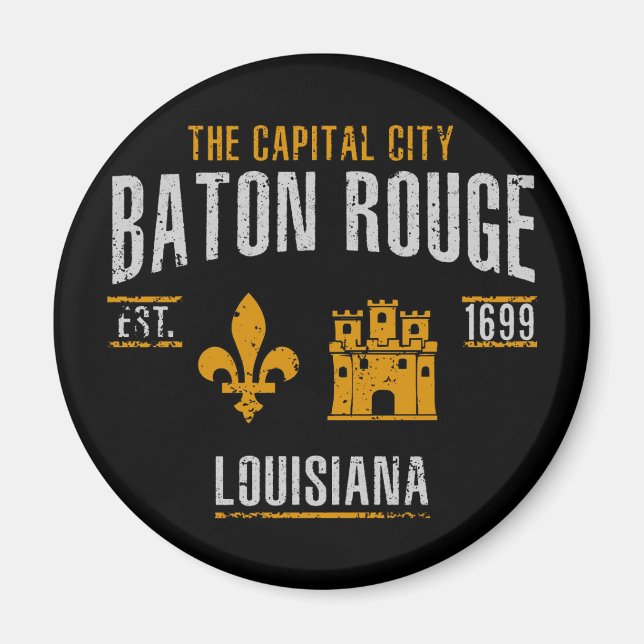 Baton Rouge Magnet (Front)