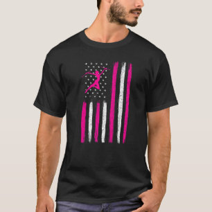Baton Twirling American Flag Twirler Baton Twirlin T-Shirt