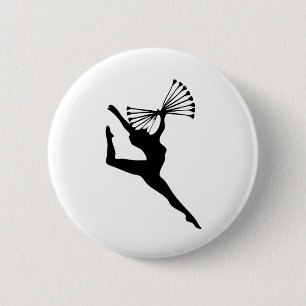 Baton Twirling Dancing Dance 6 Cm Round Badge