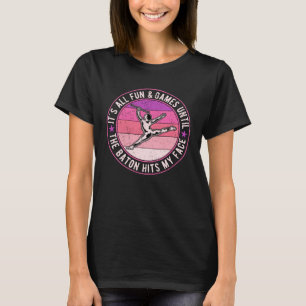 Baton Twirling Majorette 2 T-Shirt