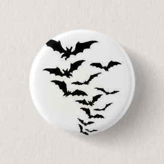 Bats! 3 Cm Round Badge