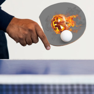 Bats and Balls: Halloween Edition Ping Pong Paddle