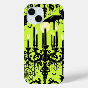 Bats and Candles iPhone 15 Case