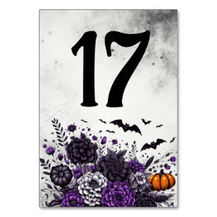 Bats and Flowers Table Number 17