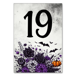Bats and Flowers Table Number 19