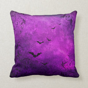 Bats and Swirls Cushion