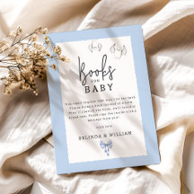 Bats & Bows Halloween Baby Shower Books for Baby