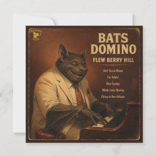 Bats Domino: a Parody Card