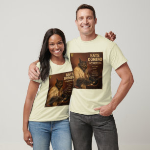 Bats Domino: a Parody T-Shirt