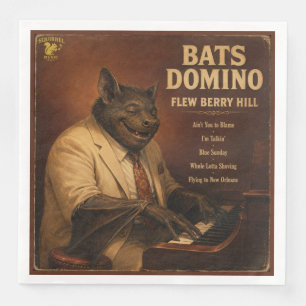 Bats Domino Album: a Parody Napkin