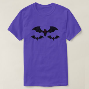 Bats Halloween Glitter T-Shirt